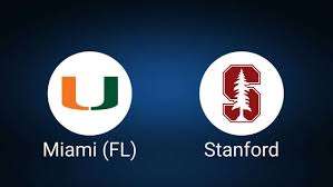 Miami Hurricanes vs. Stanford Cardinal NCAA Football October 25, 2025