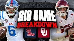 Oklahoma Sooners vs. Ole Miss Rebels NCAA Football October 25, 2025