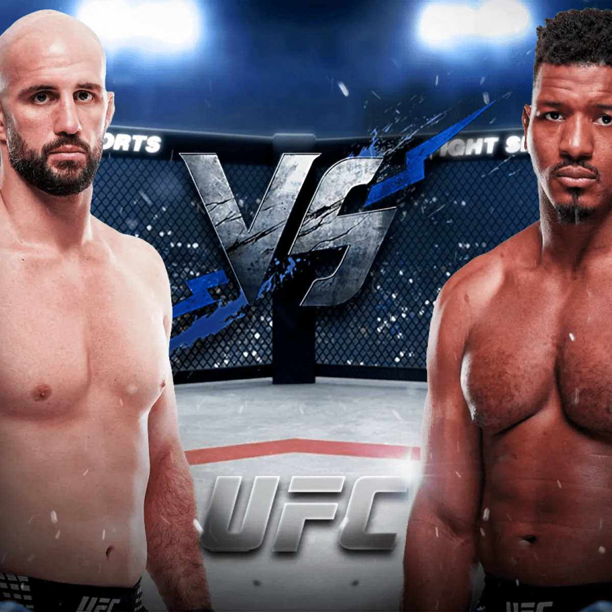 Volkan Oezdemir vs. Alonzo Menifield UFC Fight Night 265 - Nov.22, 2025