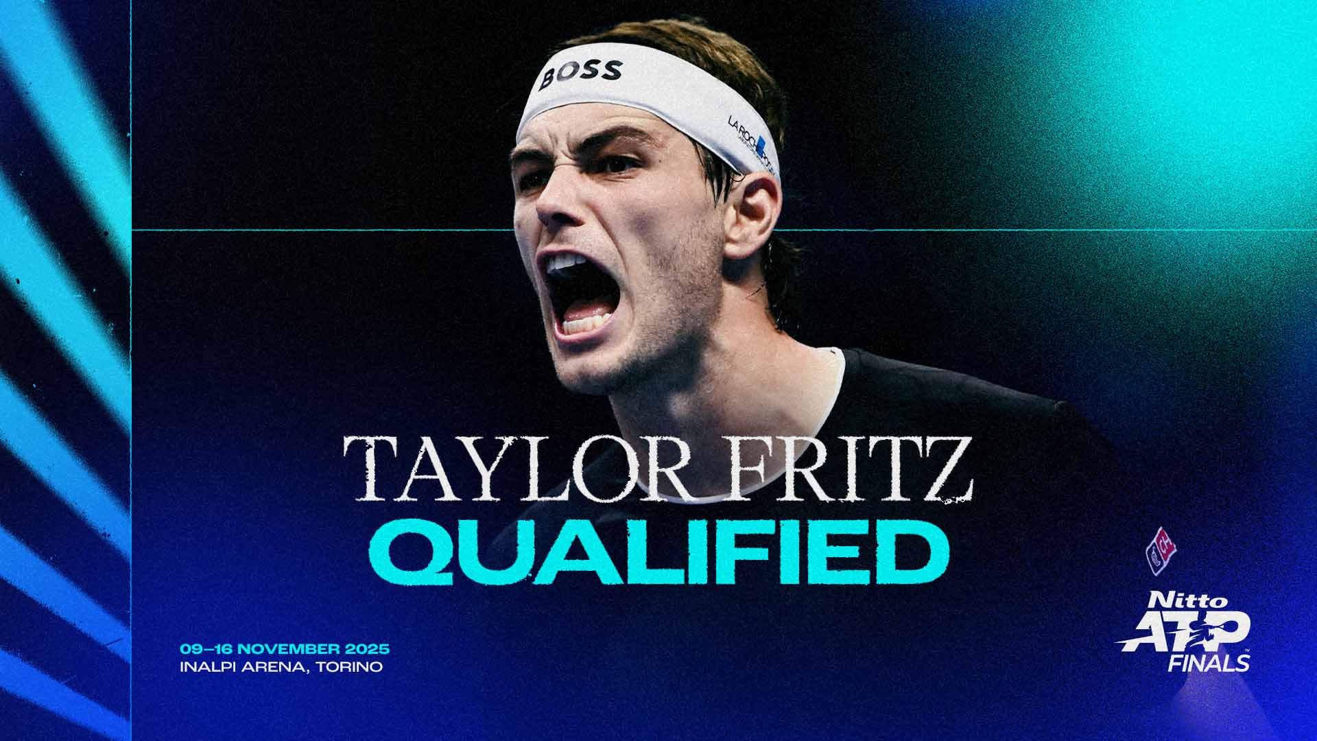 Taylor Fritz qualifies for the 2025 Nitto ATP Finals