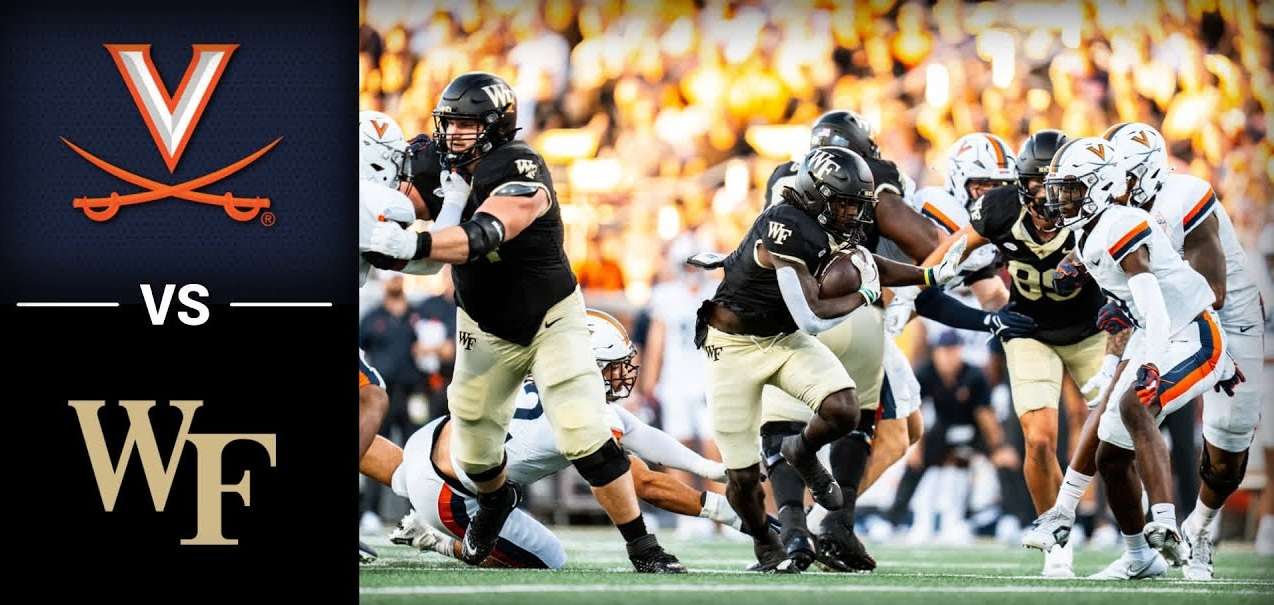 Virginia Cavaliers vs. Wake Forest Demon Deacons NCAA Football Week 11 - Nov.8, 2025